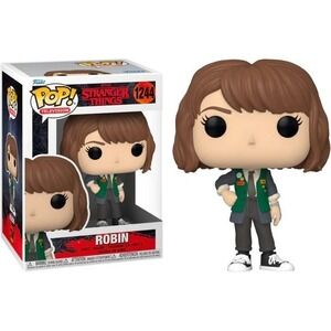 Funko Pop Stranger Things Robin 1244 Netflix Vinyl Figure